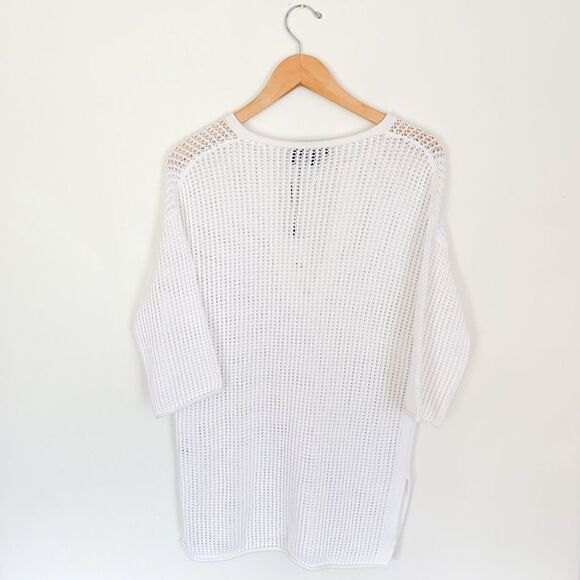 Theory crocheted sweater   - Picture 6 of 11